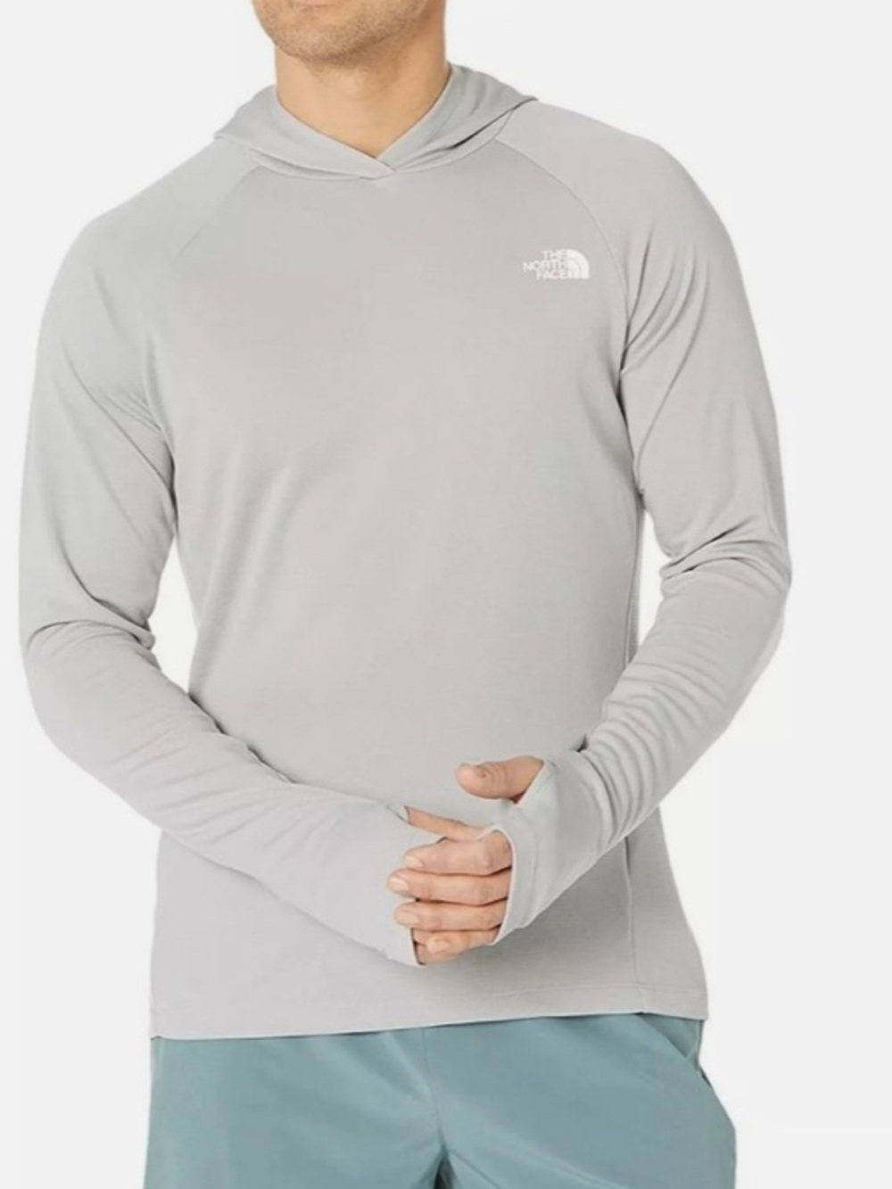 The North Face men’s grey hoodie size small
